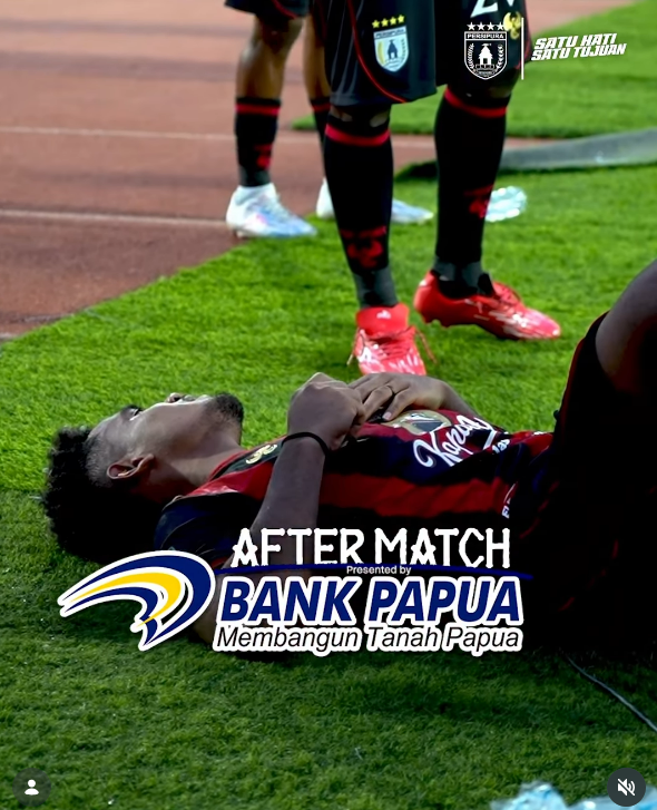 After Match vs Kendal Tornado FC presented by @bankpapua1966 